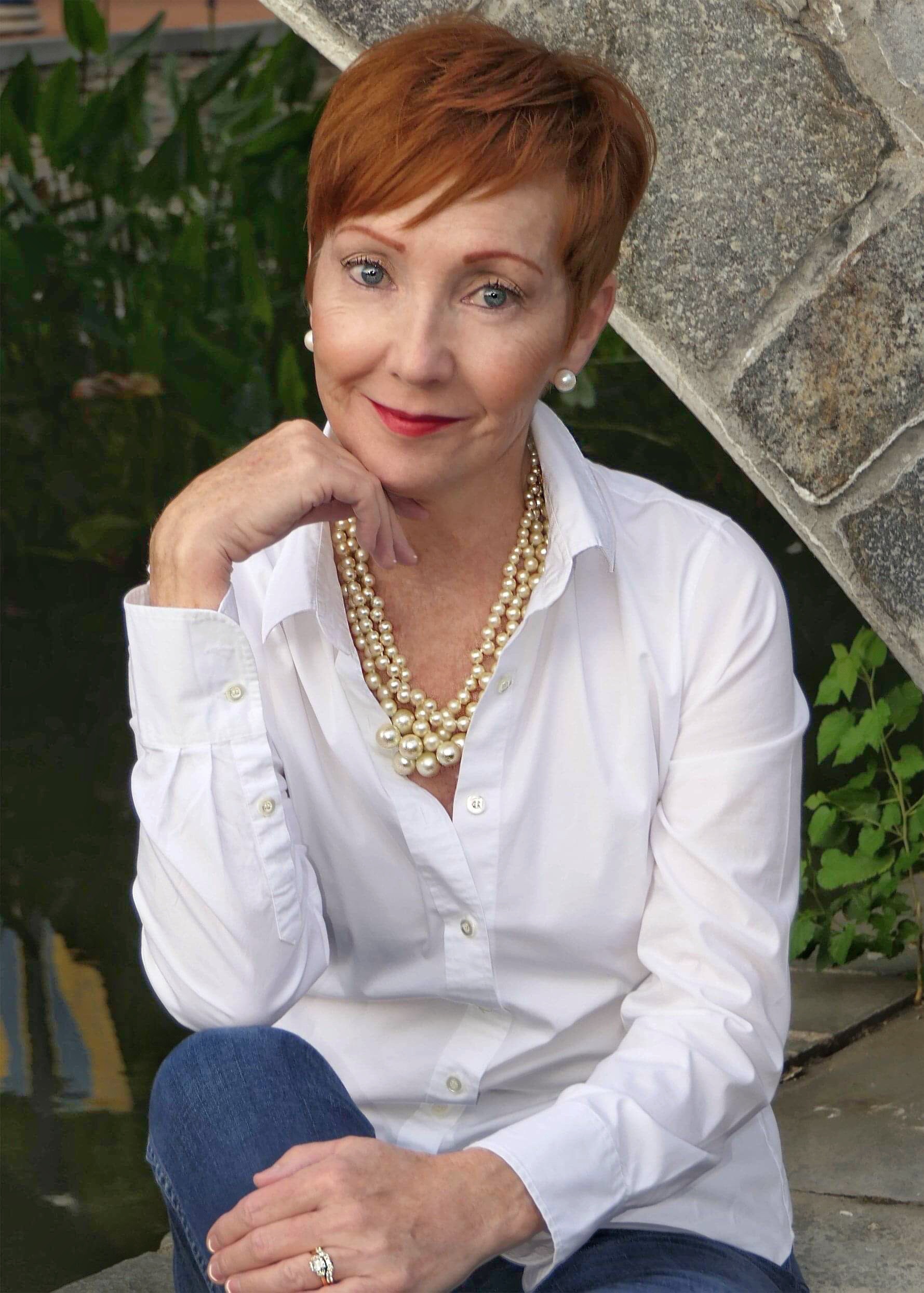 Author headshot/book